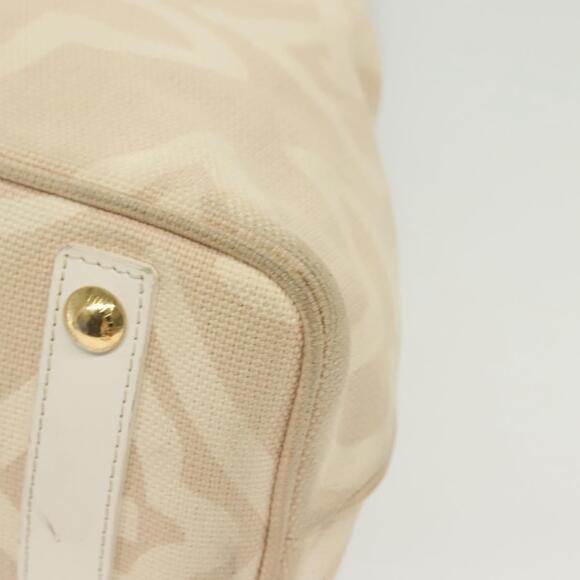 LOUIS VUITTON Cruise Line Tai Sienne PM Bag Canvas Beige M95674 - Picture 15 of 16